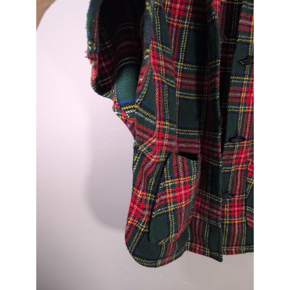 Glen Har 1960 Plaid Jacket Shaw Made In  Scotland Vintage - Picture 4 of 10
